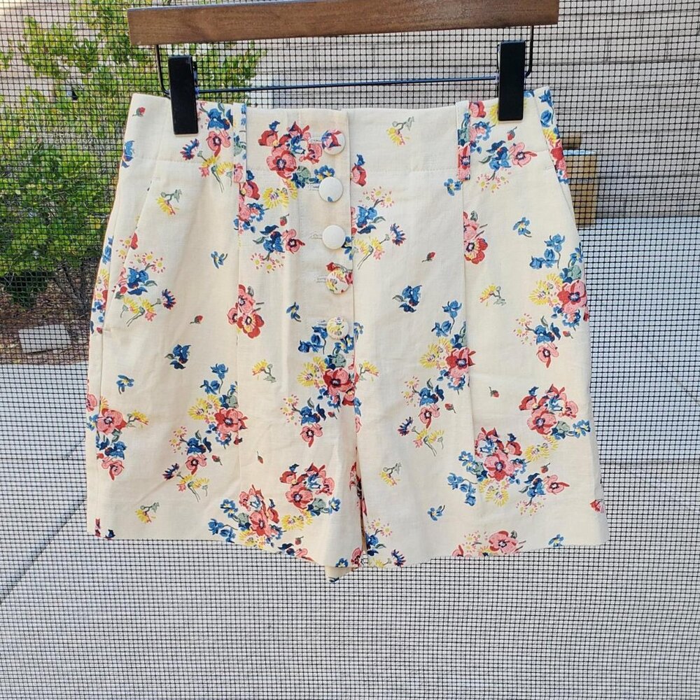 Sezane Luc Shorts in Floral size 36 EU / 4 US - Picture 3 of 6